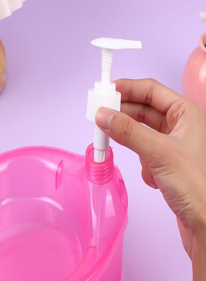 SUKHAD Plastic Double Layer Liquid Soap Dispenser With Pump And Sponge | 15 X 16 X 17 Cm | Multi-Color - Image 3